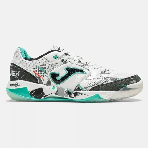 TOP FLEX PLUS 2776 WHITE TURQUOISE BLACK INDOOR · TOUS2776IN