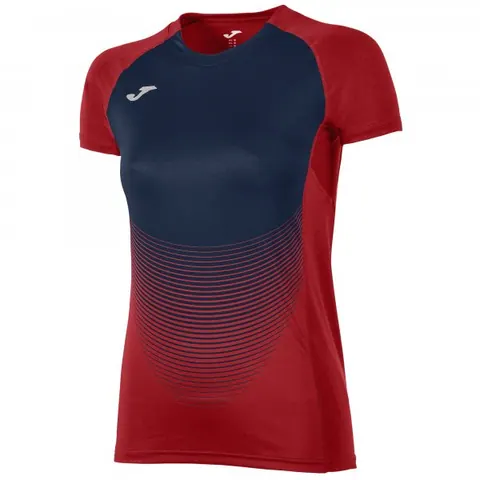 S/S T-SHIRT ELITE VI RED-NAVY BLUE WOMEN · 900641
